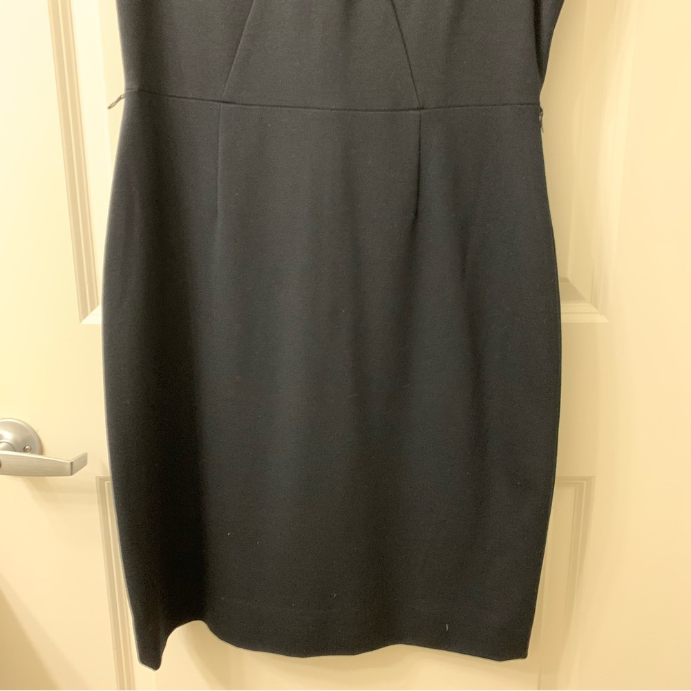 KATE SPADE Black Dress with Bow and Cap Sleeves - Picture 10 of 12
